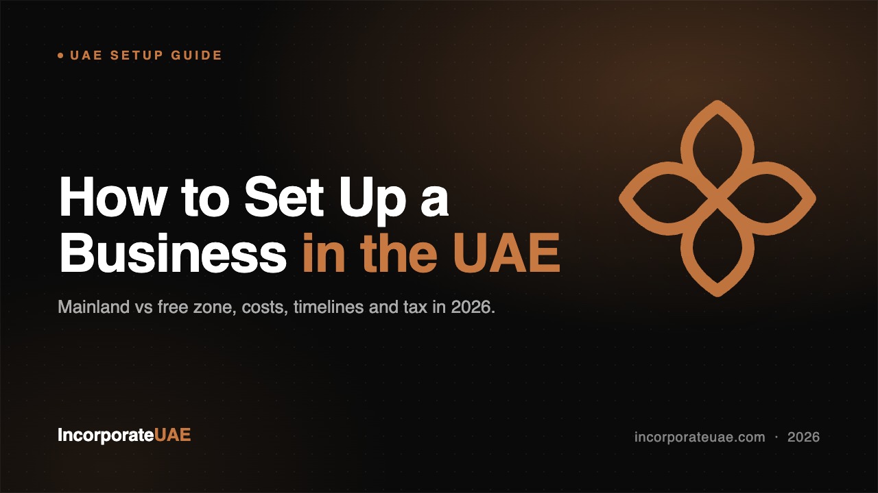 How to Set Up a Business in the UAE: A Detailed 2026 Guide